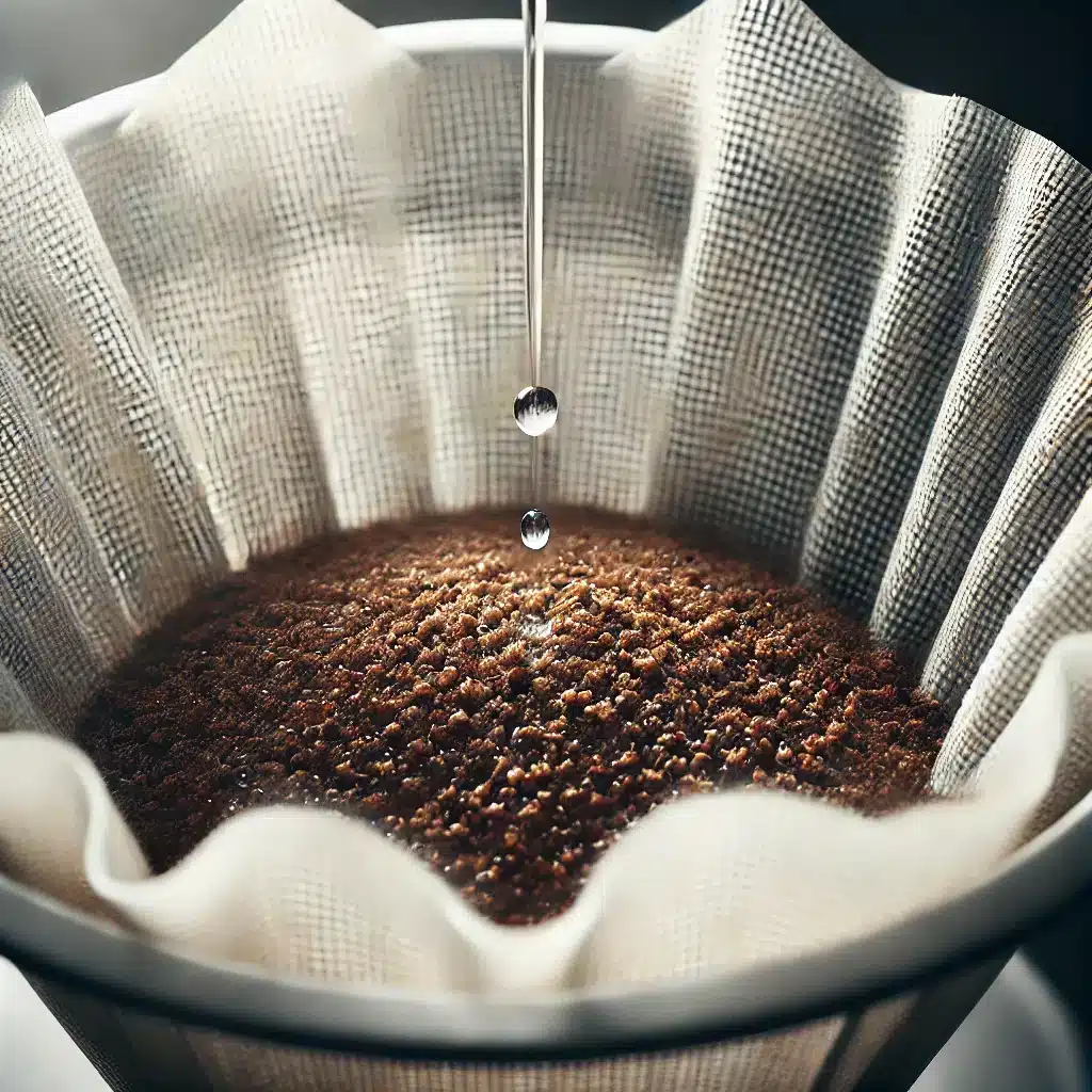 Porengröße beim Kaffeefilter