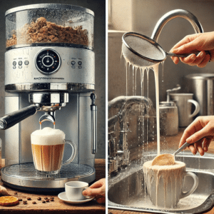 Automatische Reinigungsfunktionen in Kaffeevollautomaten