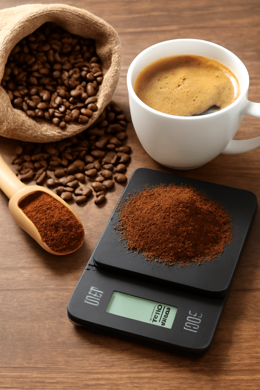 richtige Menge Kaffeepulver entscheidend für den perfekten Kaffeegenuss