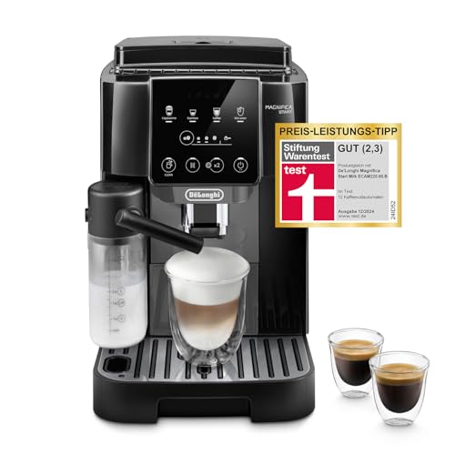 De'Longhi Magnifica Start ECAM222.60.BG Kaffeevollautomat, Schwarz/Grau