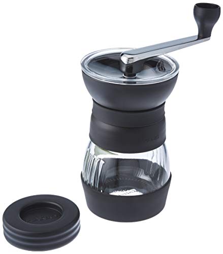 Hario MMCS-2B Skerton Pro Kaffeemühle, Glas, Schwarz
