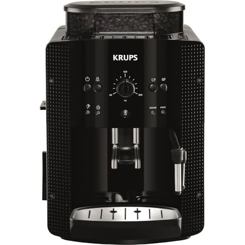 Krups Arabica Picto Kaffeevollautomat: Genussvoller Kaffee auf Knopfdruck und individuelle Anpassungen für jeden Geschmack
