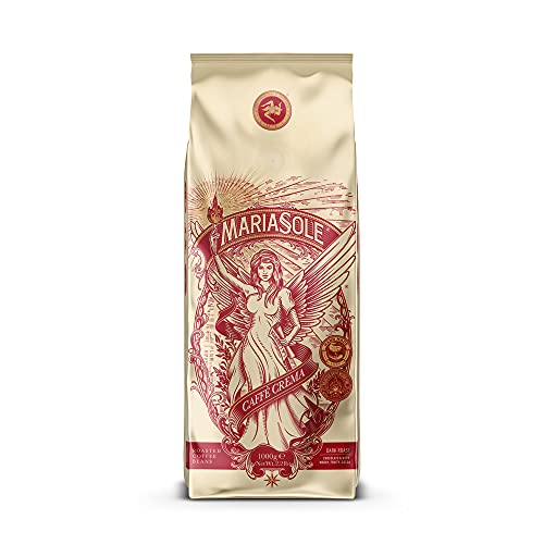MariaSole Caffè Crema 1kg: Hochwertiger, traditionell gerösteter Kaffeegenuss aus Italien für jeden Moment des Tages