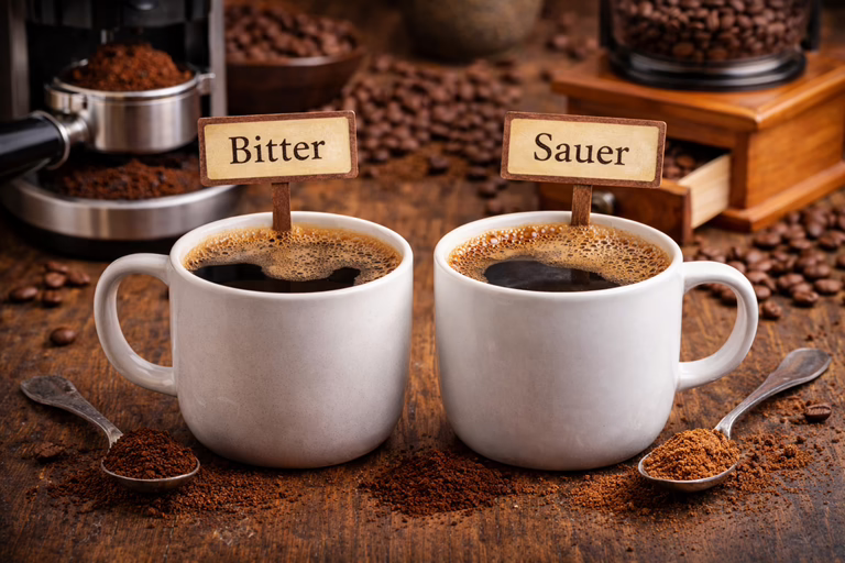 Kaffee bitter oder sauer? Ursachen verstehen und Geschmack verbessern 11 Kaffee bitter oder sauer - Ursachen verstehen und Geschmack verbessern