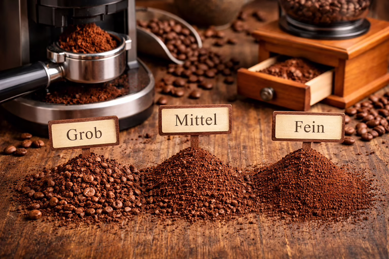Mahlgrad beim Kaffee – So beeinflusst er Geschmack, Aroma und Extraktion 1 Mahlgrad beim Kaffee
