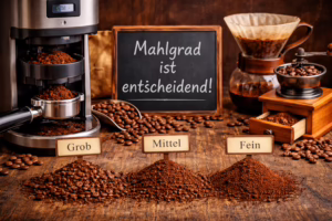 Mahlgrad beim Kaffee – So beeinflusst er Geschmack, Aroma und Extraktion 2 der richtige Mahlgrad wichtiger ist als die Kaffeemaschine