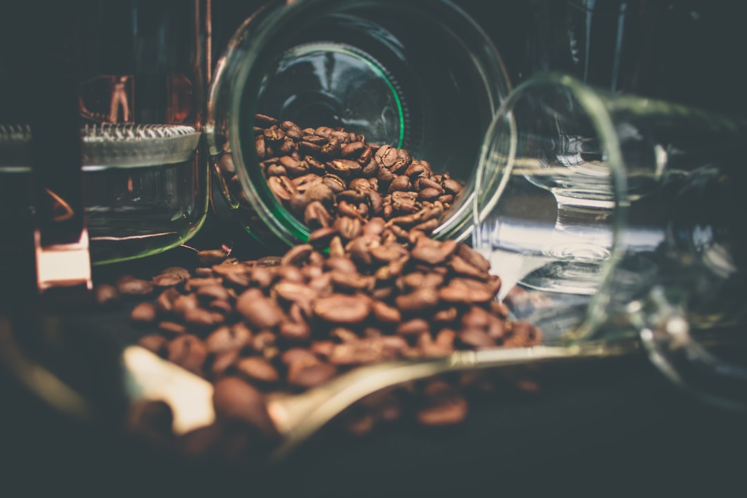 Kaffeebohnen als Motiv rund um Kaffeekultur und Kaffeegenuss