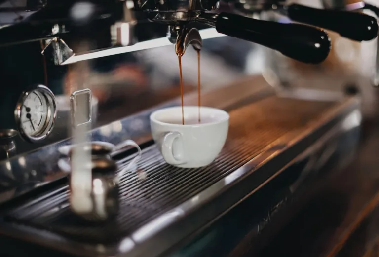 Kaffeebohnen verstehen: Sorten, Röstung, Herkunft und Geschmack 1 Tasse Kaffee und Kaffeebohnen als Auswahlhilfe für Kaffeevollautomaten