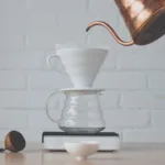 Klares Wasser für die Kaffeezubereitung als Beispiel für Wasserqualität