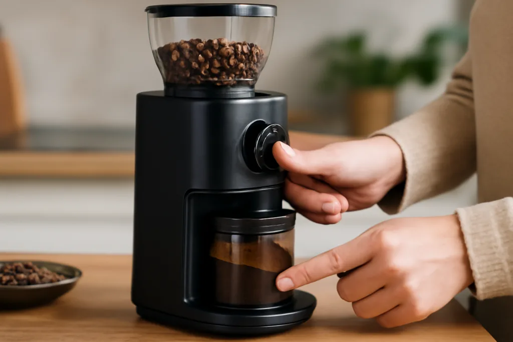 elektrische Kaffeemühle – passendes Artikelbild
