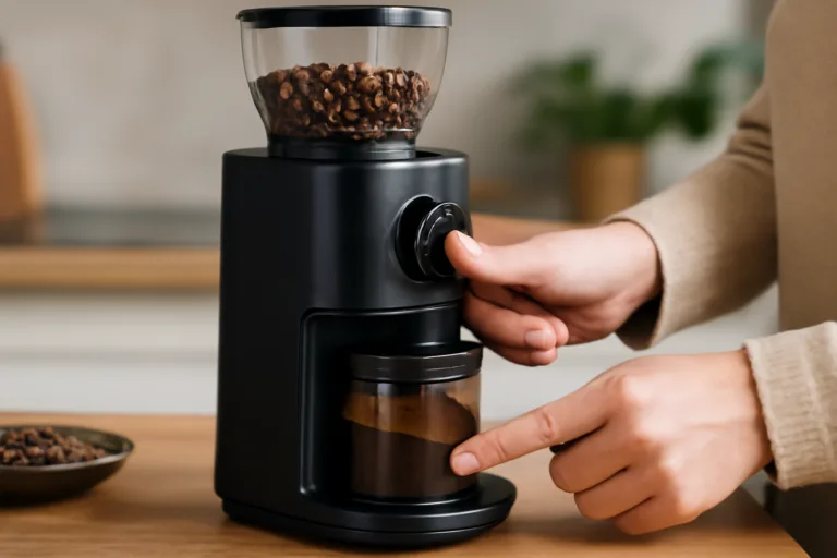 Elektrische Kaffeemühlen leise und präzise bedienen: Tipps für Einsteiger und Fortgeschrittene 4 elektrische Kaffeemühle – passendes Artikelbild